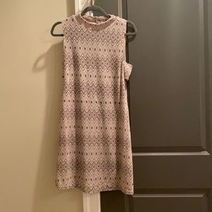 Chevron Sparkly Party Dress
